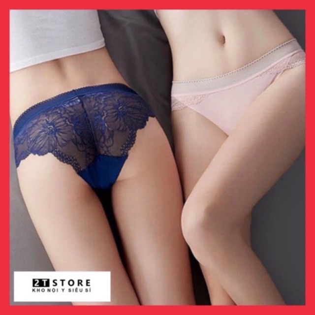 Combo 10 Quần Lót Nữ Su Phối Ren Gợi Cảm 8423 | nội y siêu sỉ