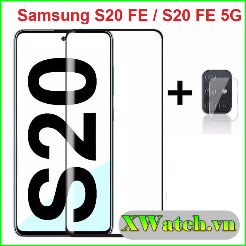 Cường lực Full màn hình Samsung Galaxy A34 A54 A14 A04 A04S S21FE S20 FE M23 M33 M53 A03 A02s A12 S22 , Cường lực Camera