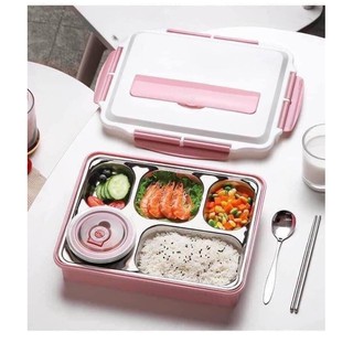 KHAY CƠM INOX 5 NGĂN
