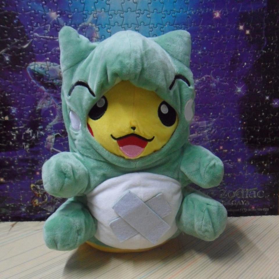 Pikachu cosplay Substitute Plush