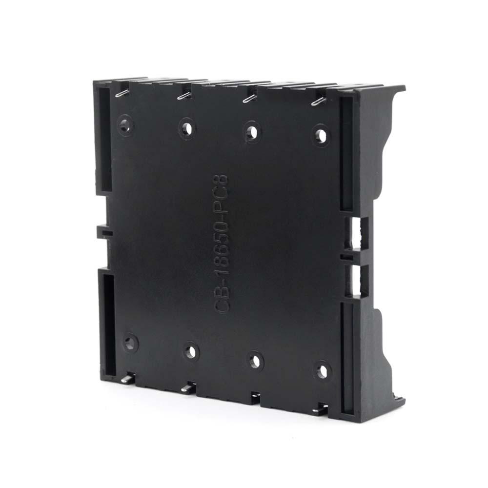 PATRICIA Hộp Đựng Pin Dự Phòng 1 2 3 4 Ngăn Màu Đen DIY 18650 Giá Đỡ