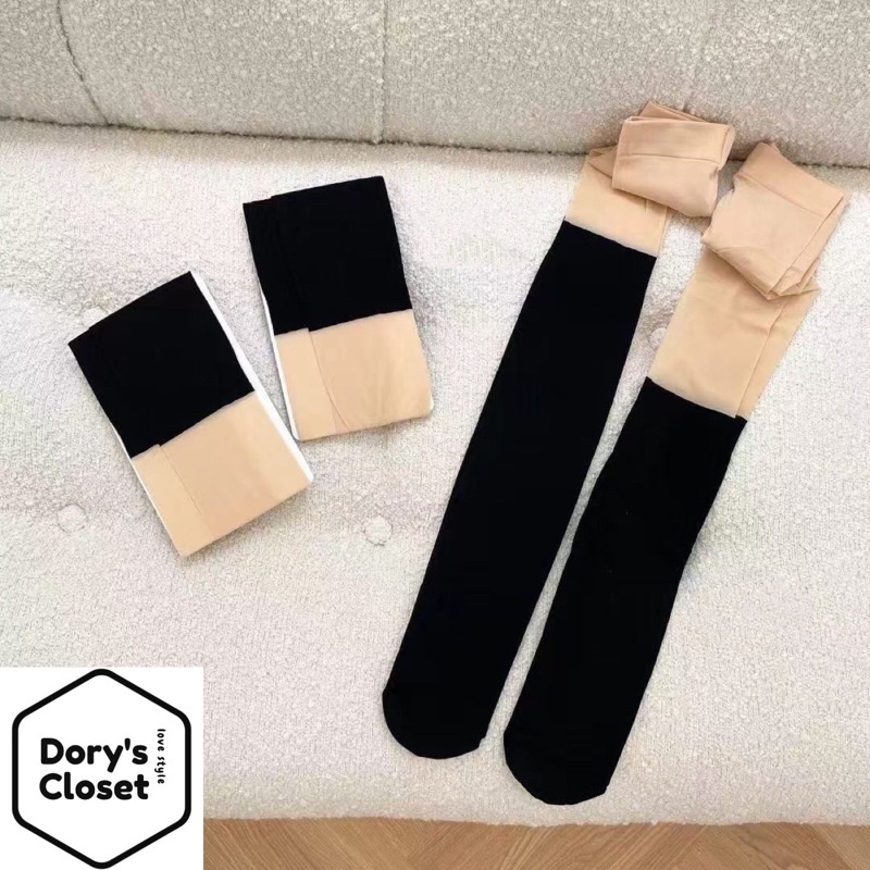 Quần giả tất / Quần tất giả đùi làm thon gọn chân hack dáng tự nhiên Dory's Closet