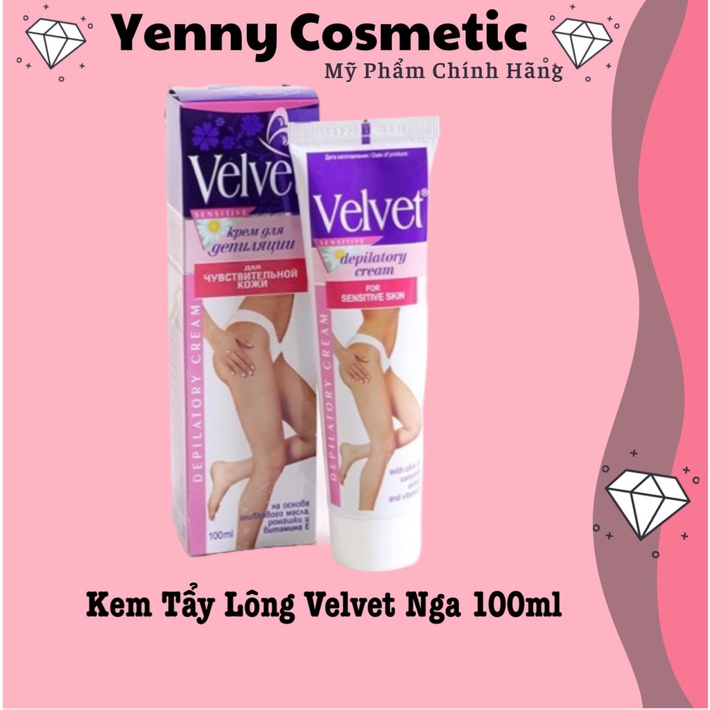 Kem Tẩy Lông Velvet 100ml