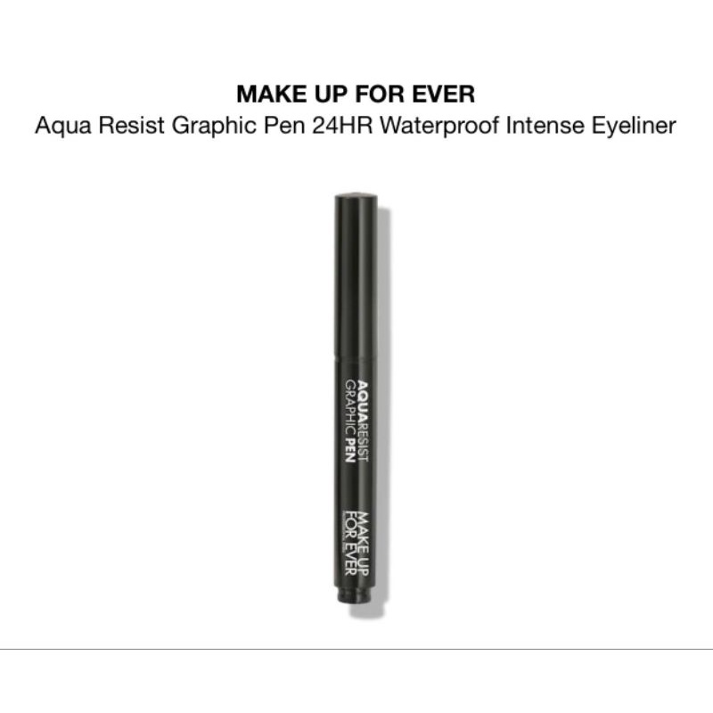 [ Minisize ] Kẻ Mắt Nước Chống Trôi Aqua Resist Graphic Pen 24h Waterproof Intense Eyeliner