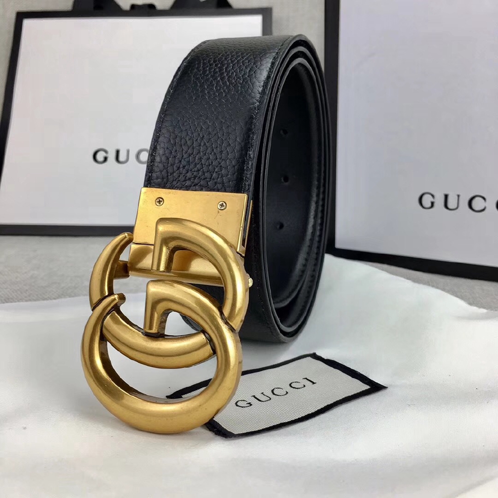 Thắt lưng Gucci bằng da thiết kế theo phong cách cổ điển dành cho nam/nữ