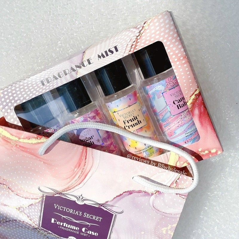 Set 4 chai body mist + túi giấy Victoria's secret - BST hương kẹo siêu hot 125ml
