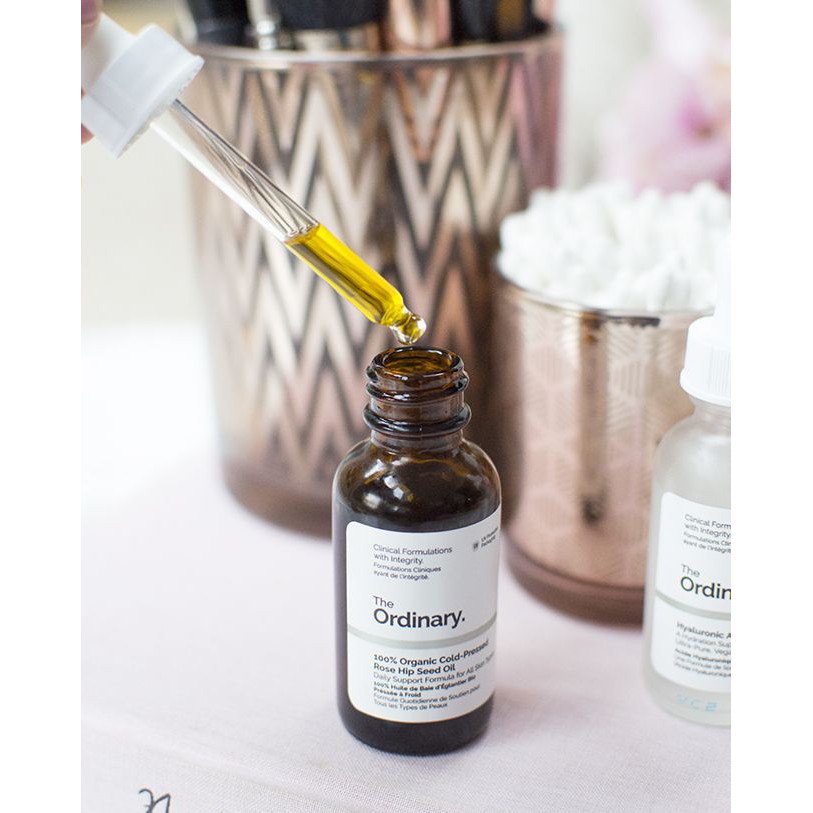 Tinh Dầu Cấp Ẩm, Dưỡng Sáng, Chữa Lành Vết Thương The Ordinary 100%Organic Cold Pressed Rose Hip Seed Oil | BigBuy360 - bigbuy360.vn