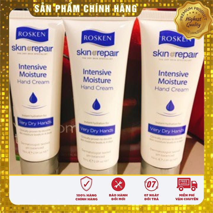 Kem dưỡng da tay mềm mịn cấp tốc ROSKEN SKIN REPAIR hiệu quả nhân đôi sau 4 ngày sử dụng