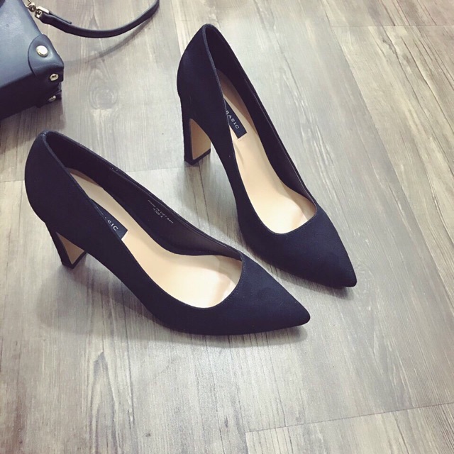 Giày 9cm chất nỉ