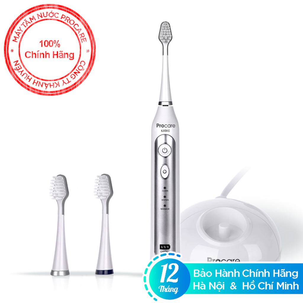 Bàn chải đánh răng điện Procare KHB02 - Bàn chải người lớn