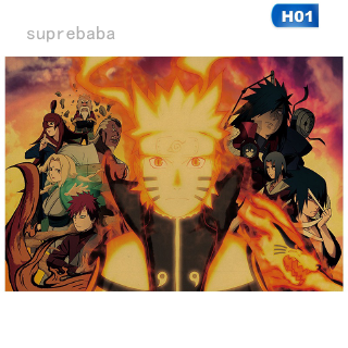 Poster Hoạt Hình Naruto Dán Tường Trang Trí
