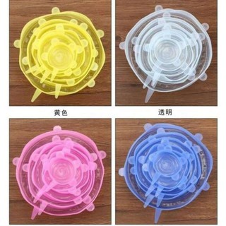 6 miếng bọc thực phẩm silicon