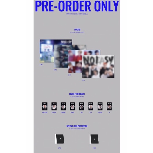 Stray Kids - bộ album nhạc NOEASY nguyên seal