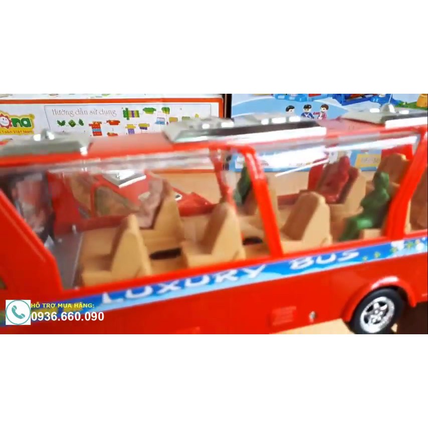 ĐỒ CHƠI MÔ HÌNH XE BUS, SÀI PIN, CÓ NHẠC !!!!( PUBLIC BUS NEW EDITION )