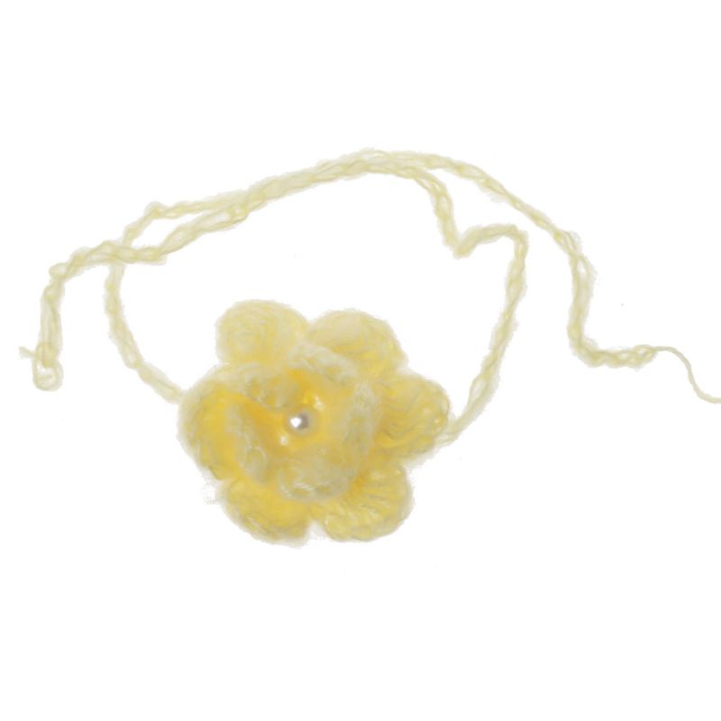 Băng Đô Hoa Mỏng Màu Trơn Phụ Kiện Chụp Ảnh Thời Trang Cho Bé Gái