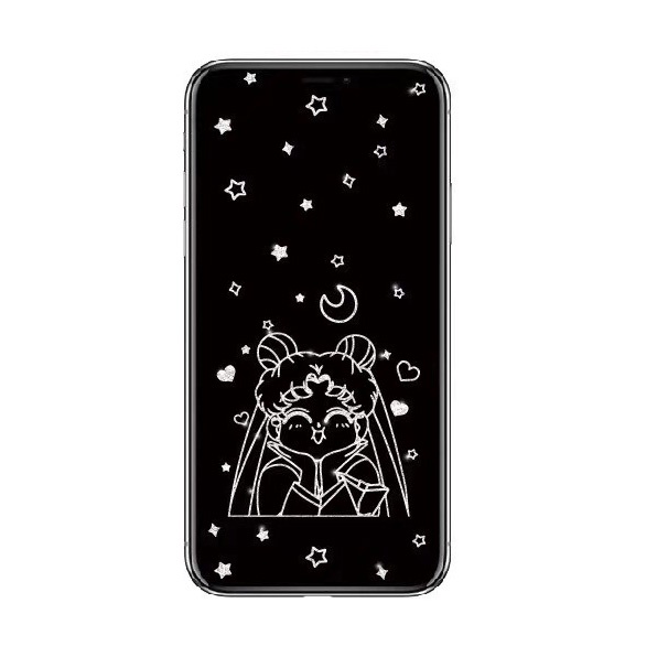 Phim Dán Cường Lực Họa Tiết Hoạt Hình 6D Cho iPhone 13 12 11 X XS XR Pro Max
