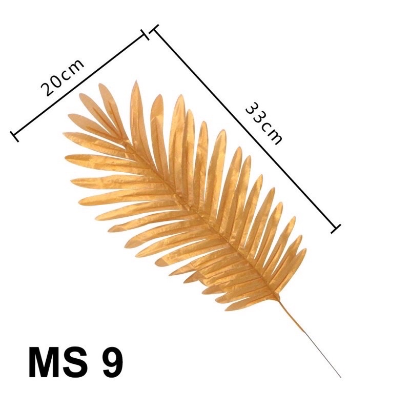 Lá rùa, lá dừa trang trí sinh nhật