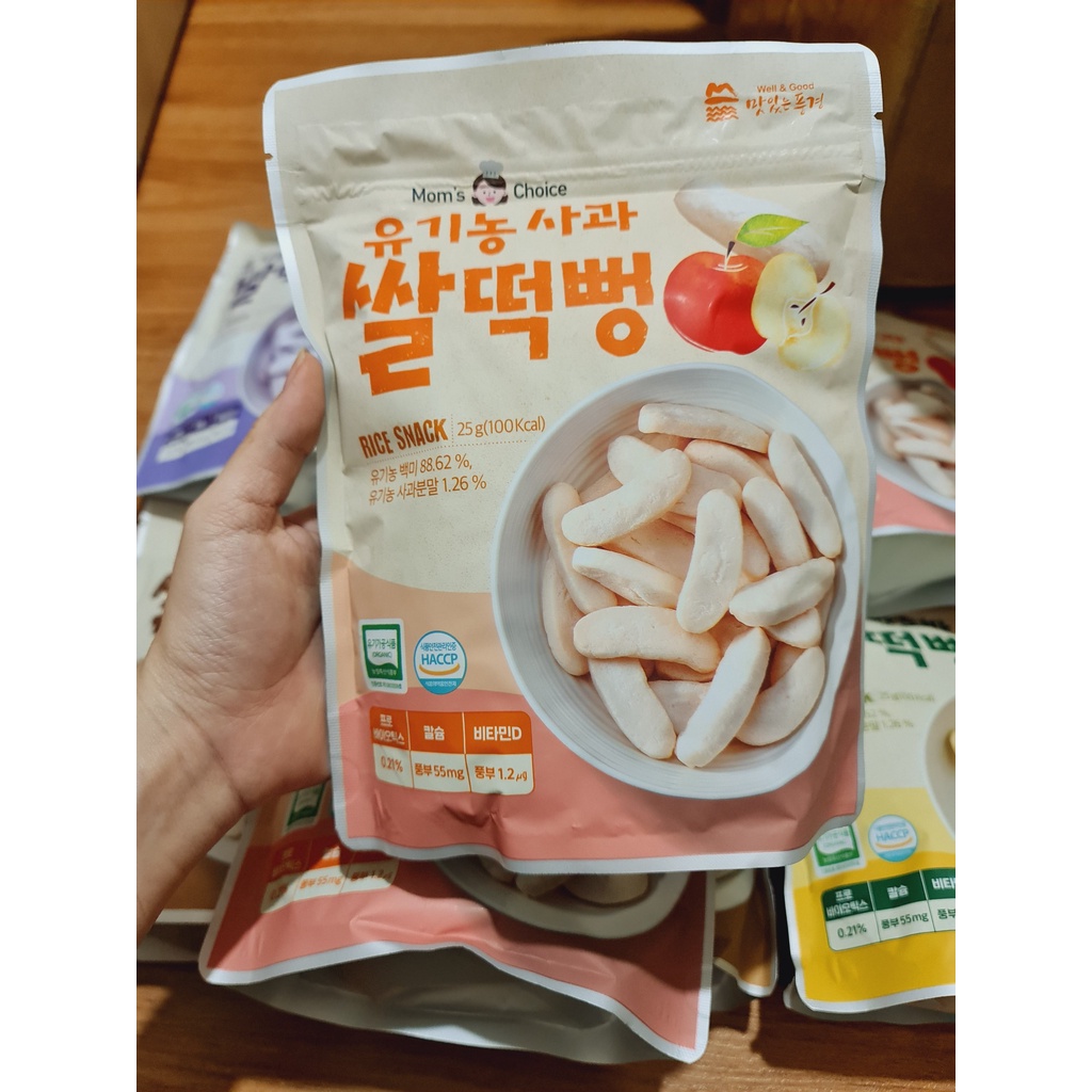 Mom’s Choice | Bánh gạo hữu cơ cho bé từ 6m+ (25g) [nhadau]