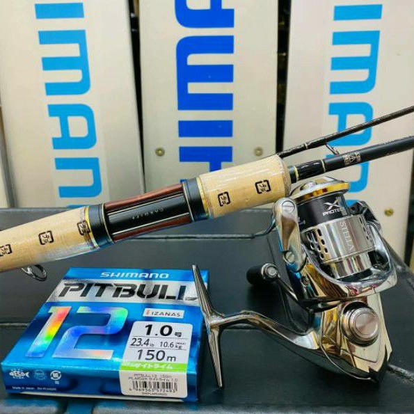 Dây PE Shimano Pitbull X12 Nhật Bản Chính Hãng