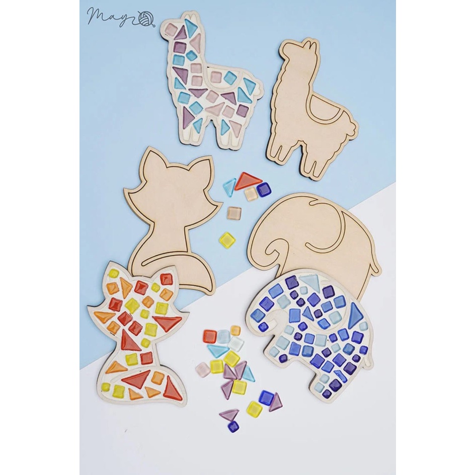 [Bé khéo tay] Bộ KIT khảm đá nghệ thuật mosaic
