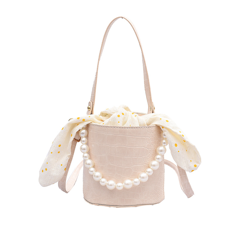 Túi đeo chéo IELGY phối ngọc trai thời trang cho nữ