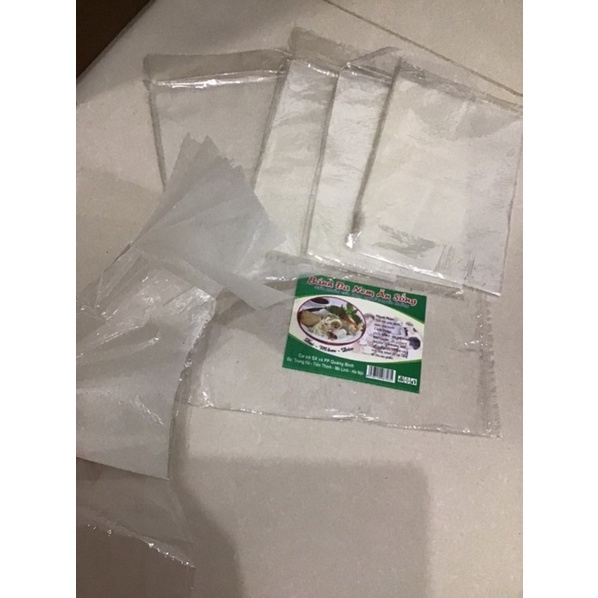 Tệp 40 lá bánh đa nem ăn sống dai, mềm, dẻo siêu ngon