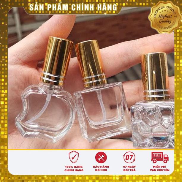 Lọ chiết nước hoa hình táo 10ml / chai xịt nước hoa / lọ dầu thơm