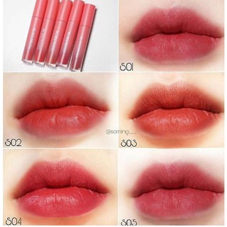 Son Kem lì Black Rouge Mousse blending