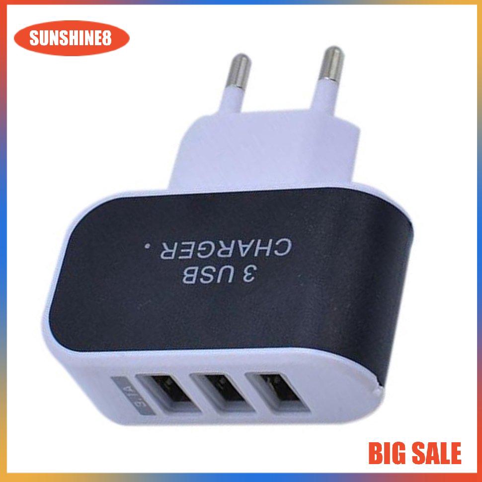 Phích cắm cổng USB dùng sạc pin đi du lịch