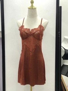 VÁY LỤA PHỐI REN CC2