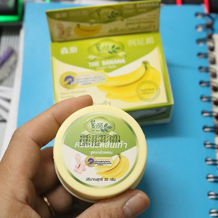 Kem nứt gót chân chuối Thái Lan Banana Cream Heels 30g - Dumi Shop