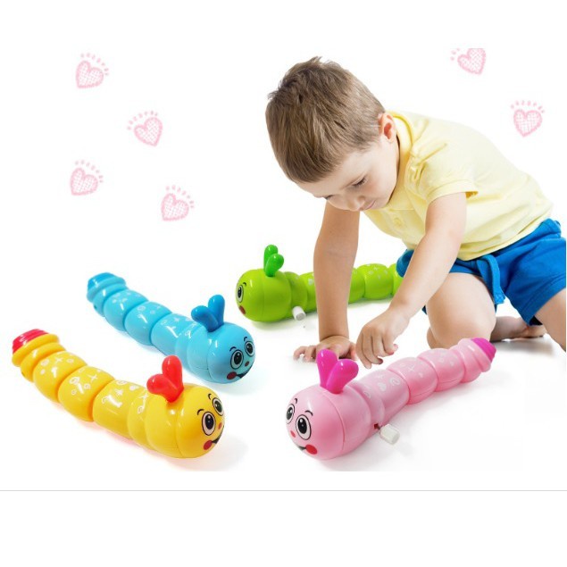 Đồ chơi Sâu Chạy Cót Tăng Khả Năng Sáng Tạo Và Vận Động Cho Bé