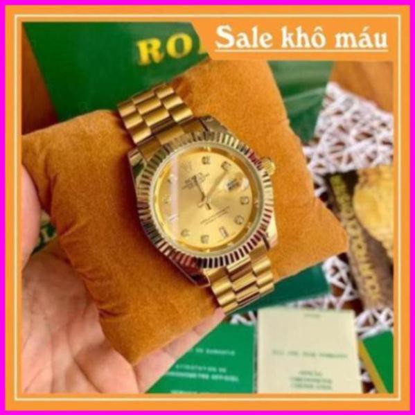 [Siêu Phẩm] Đồng hồ nam rolex dây đặc thép không rỉ không bay màu - MTP-STORE leocamwatch