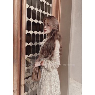 VÁY REN CỔ NƠ TIỂU THƯ HOT .