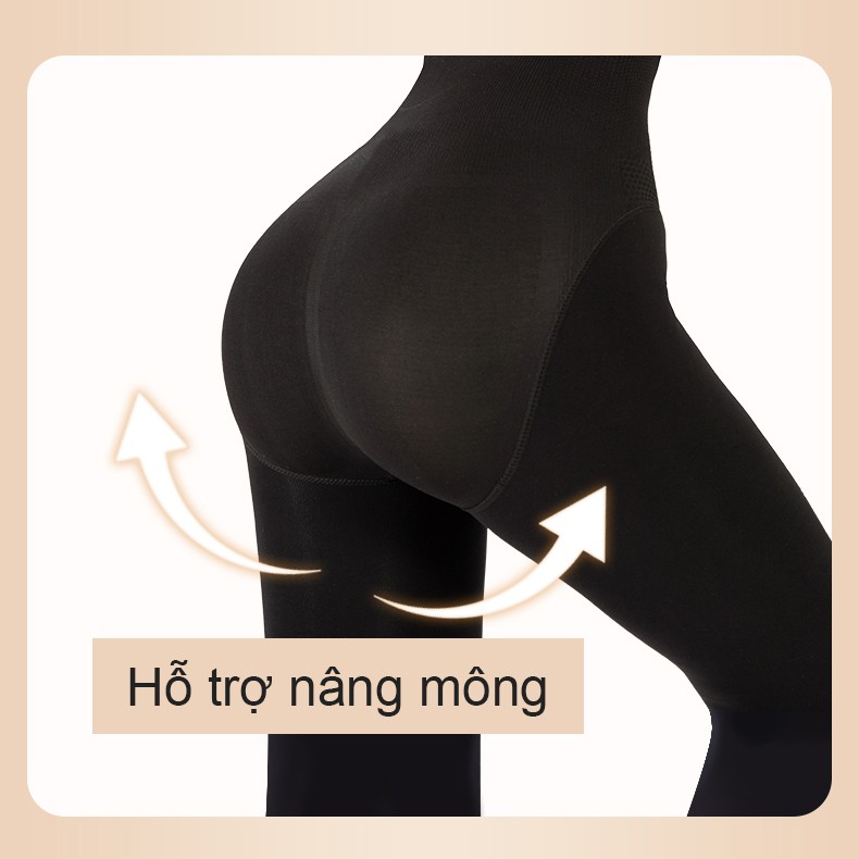 Quần tất thon gọn chân, định hình eo, hỗ trợ nâng mông Lets slim