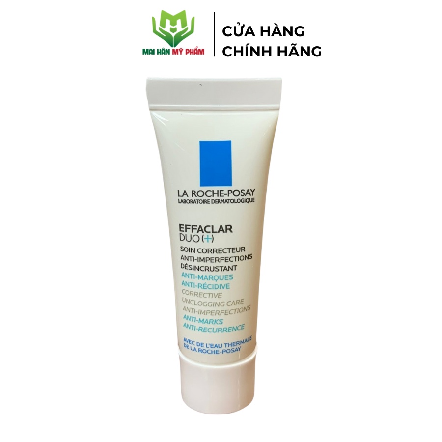 [Hàng Tặng Không Bán]-Kem dưỡng da La Roche-Posay Effaclar Duo+ Giảm mụn ngăn ngừa vết thâm 3ml