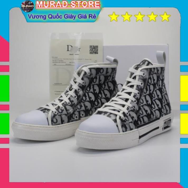 [TẶNG TẨY VỆ SINH+TẤT] 🔥Giày thể thao sneaker🔥 Dior cổ cao full box | BigBuy360 - bigbuy360.vn