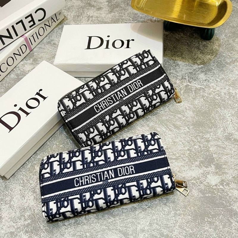 Ví Nữ Dio Dài - Size 20 - Chất Liệu Vải Dạ Dio - Loại Giá Rẻ - Giá Rẻ Nhất SHOPEE - HÌNH THẬT - Siêu Hót