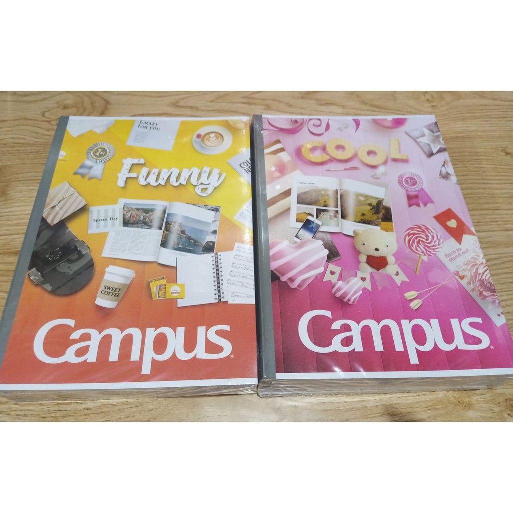 Vở Campus kẻ ngang Gift 80/120/200tr