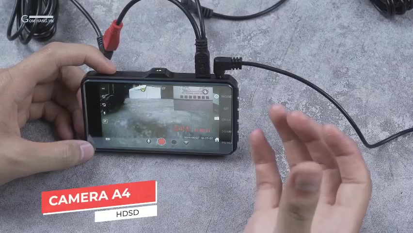 Camera hành trình ô tô A4 Plus,Camera hành trình wifi kết nối điện thoại ghi hình trước sau,có GPS,hỗ trợ thẻ nhớ 32G | BigBuy360 - bigbuy360.vn
