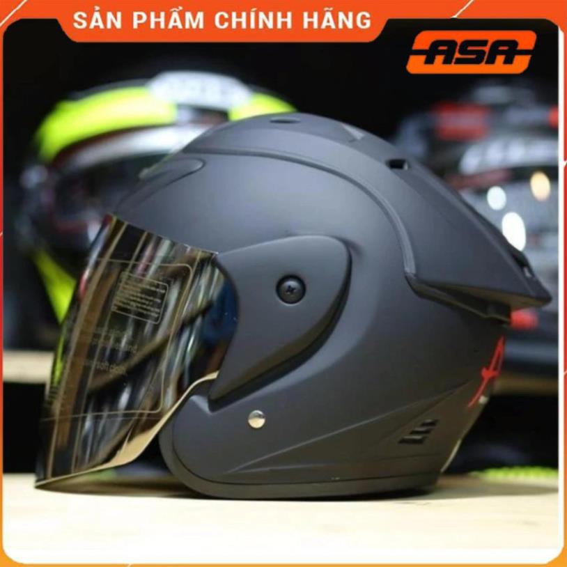 Mũ bảo hiểm Asia M115 chính hãng mẫu mới giá tốt,, - ASA HELMETS