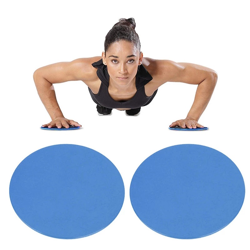 Set 2 Đĩa Trượt Hỗ Trợ Luyện Tập Yoga / Thể Hình