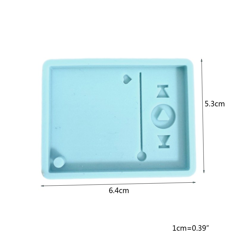 Khuôn Silicone Tạo Hình Làm Móc Khóa / Đồ Trang Sức Diy