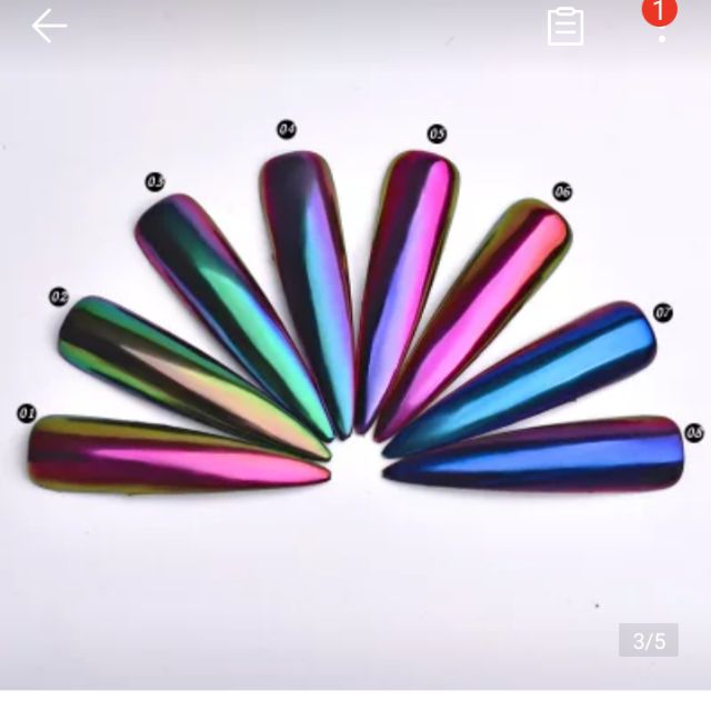 Sáp tráng gương đổi màu