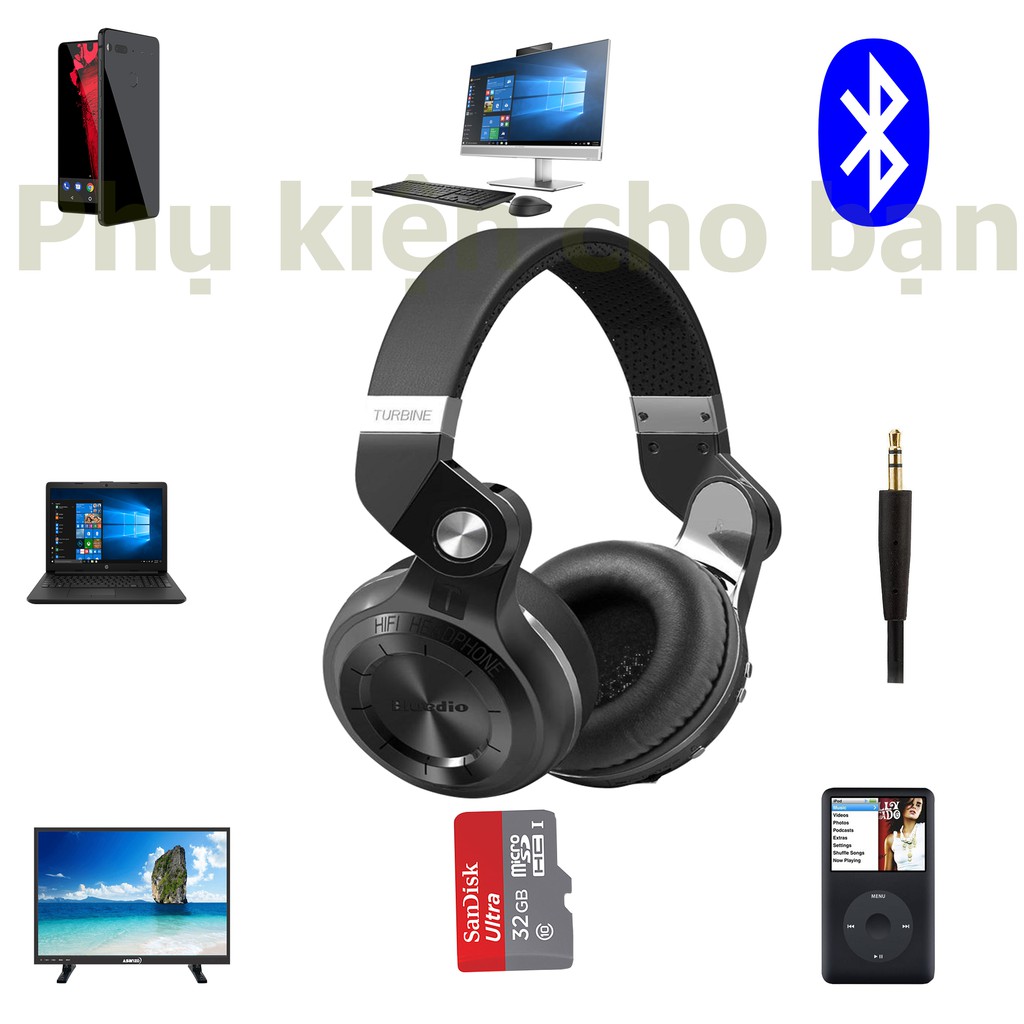 Tai Nghe Bluetooth Chụp Tai PKCB 2 plus Pin Khủng Nghe Thẻ Nhớ Tai Nghe Chống Ồn Headphone Nhập Khẩu Cao Cấp PF1 | BigBuy360 - bigbuy360.vn