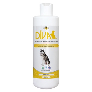 Sữa tắm dưỡng lông, giảm rụng lông diva vàng cho chó