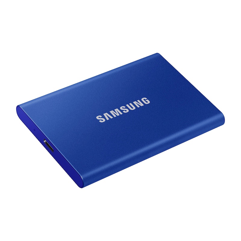 Ổ cứng di động SSD Samsung T7 500GB Màu Xanh