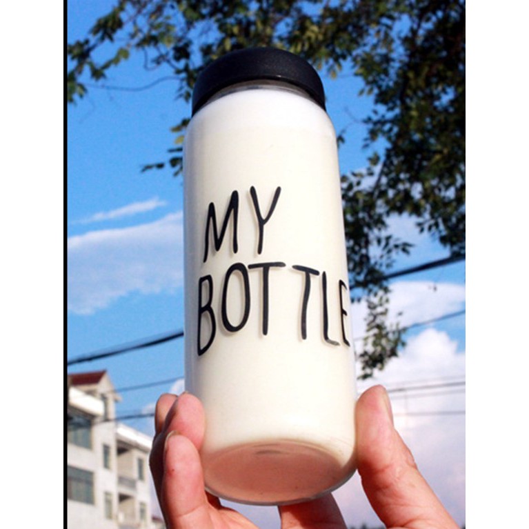 Có Sẵn - Bình Nước My bottle kèm túi vải Bình nước học sinh Bình 500ml