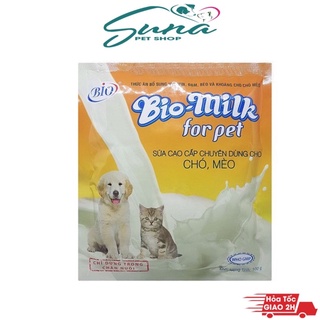 Sữa bột bio milk for pet 100gr cho chó mèo