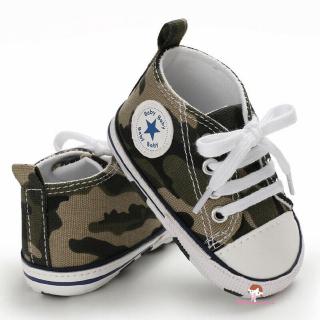 ❤Xzq-newborn Bé Trai Bé Gái Pram Giày Đế Mềm Sơ Sinh Tập Đi Trẻ Sơ Sinh PreWalker 0-18M Vương Quốc Anh